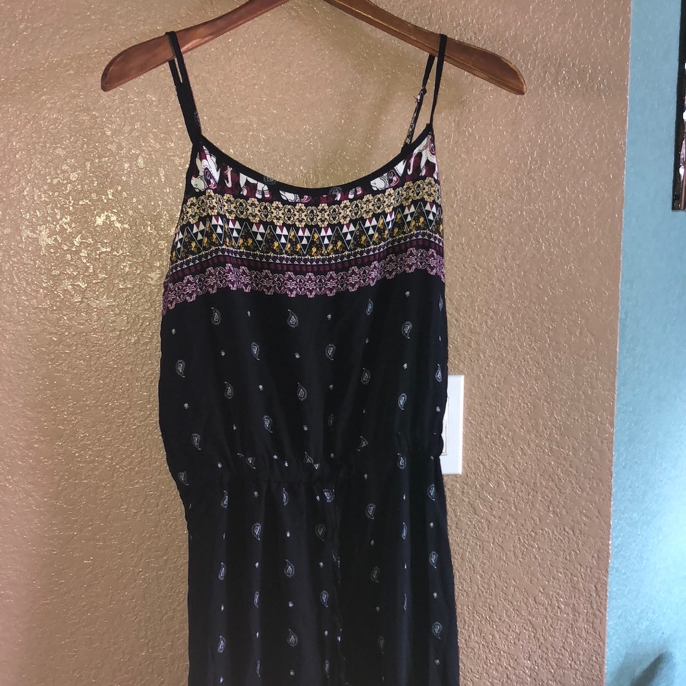 Black pantsuit